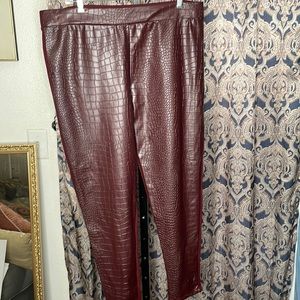 Spandex pants platter in the front. It’s a really neat rusks read and 18 waste.